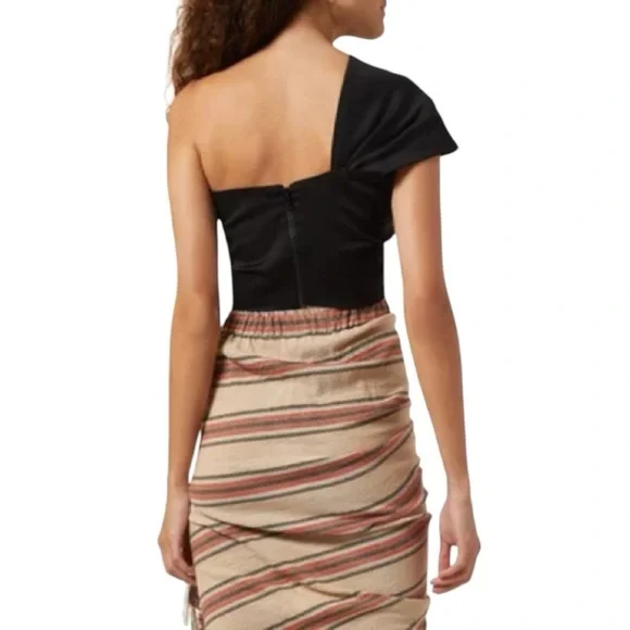 NWT Just Bee Queen Tulum Ruched High-Low Skirt - Size XS - Picture 9 of 16